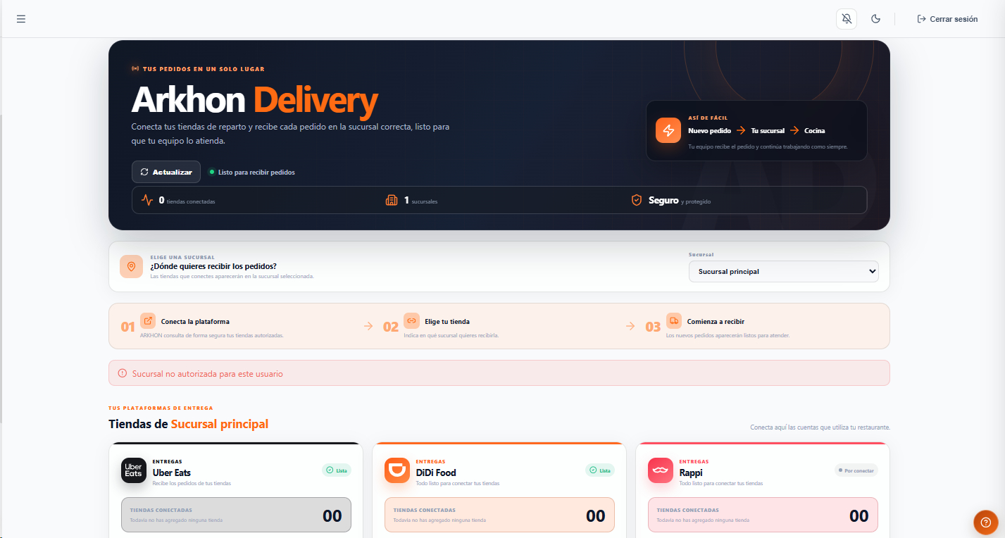 ARKHON Delivery